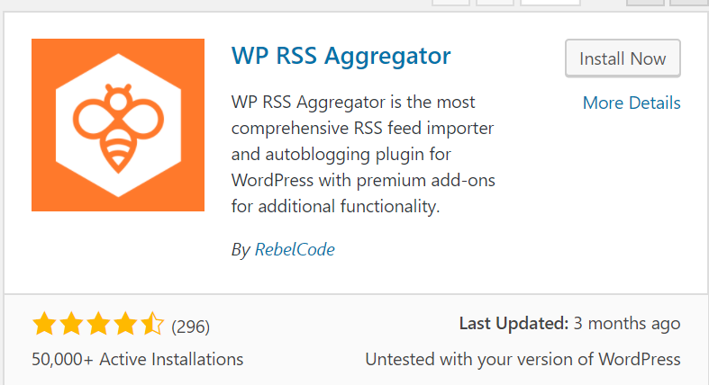 Rss wordpress