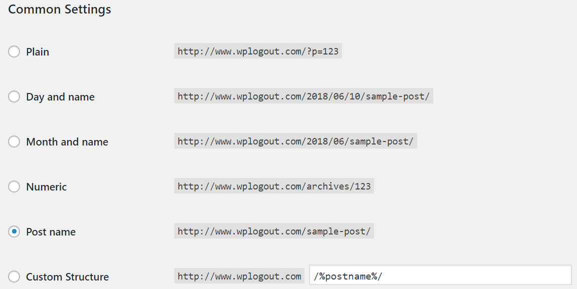 SEO Friendly URL