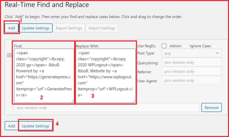 How To Remove Powered By Generatepress Copyright Text 