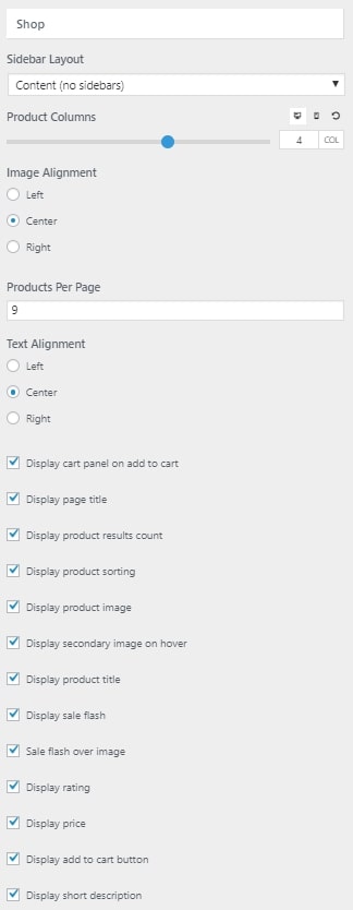 WooShop Woocommerce in GeneratePress