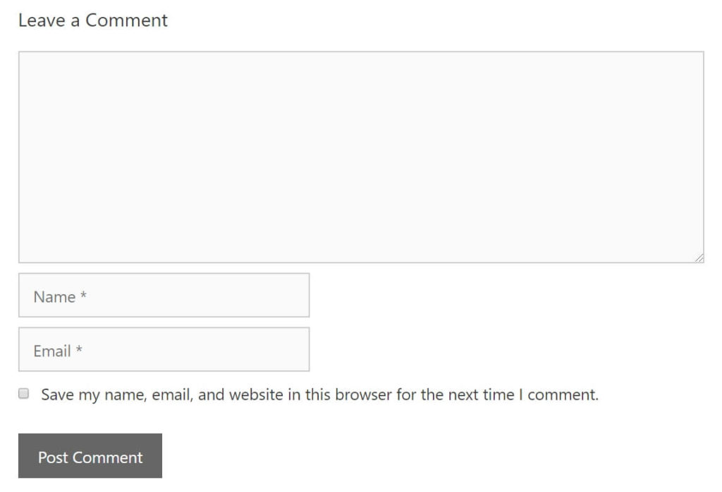 No URL Field in GeneratePress Comment Form