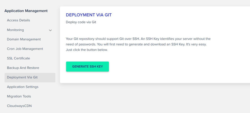 Deployment Via Git