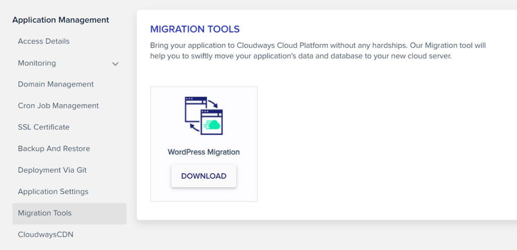 WordPress Migration Tools