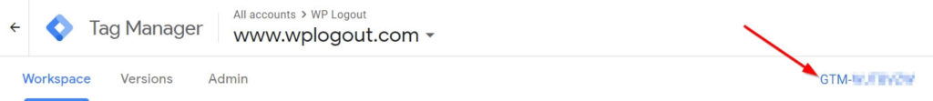 Google Tag Manager ID