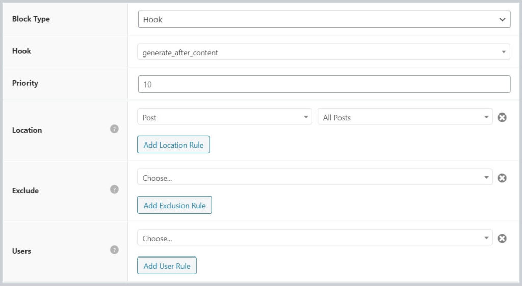 Author Box Block Elements Settings