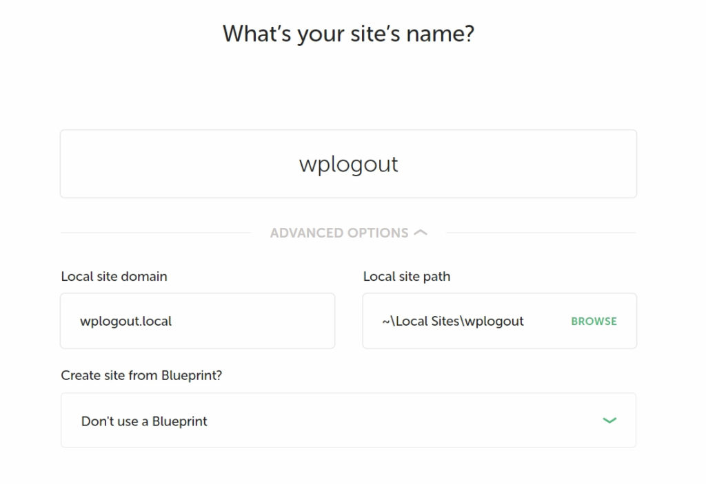 run wordpress site locally