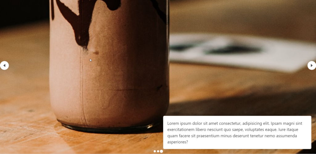 Simple Carousel Slider in Bulma CSS Example