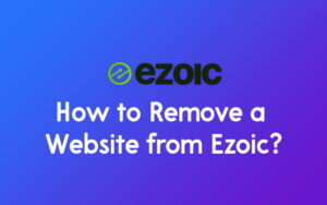 How to Remove a Website from Ezoic?